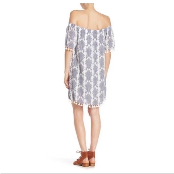 Heartloom Ria Off Shoulder Tassel Dress - Picture 3 of 11